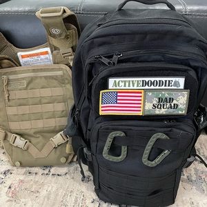 ActiveDoodie Diaper Bag AND Mission Critical Action Baby Carrier